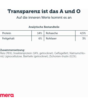 Mera Pure Sensitive Goody Snack for Dogs - Gluten-Free Insect Protein Treats (600g) | Healthy Training & Reward Snacks - Buy Online on GoSupps.com