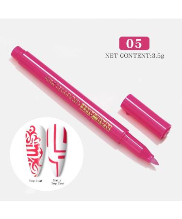 Nail Art 3D Paint Waterproof and Quick Dry Nail Art Painting | Easy to Use Drawing Nail Design for Nail DIY Decoration Kot-au 05 - Buy Online on GoSupps.com