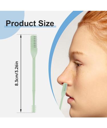 Nixiara Nose hair trimmer double shaver 360 degree rotating grooming tool with 3 trimmers for cutting and care green - Buy Online on GoSupps.com