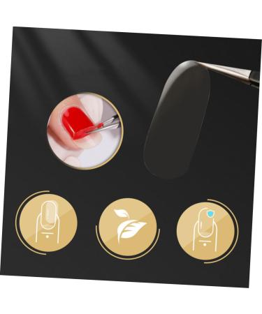 Mikinona 10 Sheets Nail Stickers Gel Nail Wraps with Fingernail Pedicure Stickers Bandelette Clear Nail Wraps Gel Pedicure Kit Gel Nail Strips Manicure Strips P dicure Tip Double Sided Tape - Buy Online on GoSupps.com