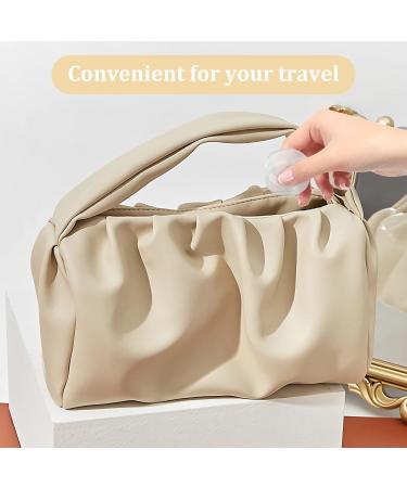 Flintronic Plastic Cosmetic Jar*64 Transparent & Visible Sample Container Jar Screw Cap Bottle with Sticker & Small Spoon Suitable for Cosmetic/cream/gel/paste/beads/mineral Items(Transparent) 64pcs Transparent - Buy Online on GoSupps.com