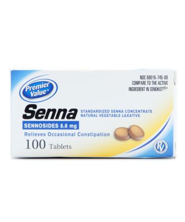 Premier Value Senna 100Tabs 1 Count