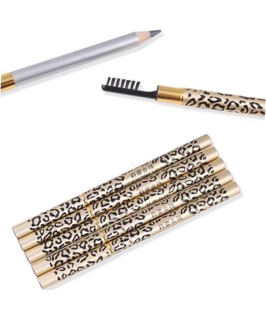 Healeved 2pcs Makeup Eyebrow Pencils Grey Eyebrow Pencils Eyebrow Makeup Pencil Eyebrow Pencil Brush Wooden - Buy Online on GoSupps.com