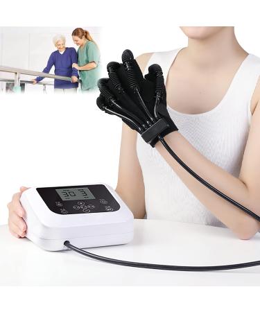 Exoskeleton Manual Training Finger Orthoses Exercise Five Fingers Soft Resting Hand Splint for Flexion Contracture Right X-Large