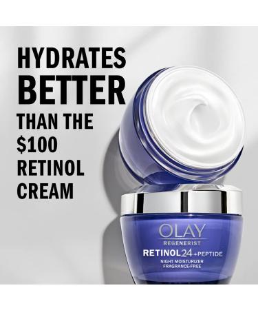 Buy Olay Regenerist Retinol Night Face Cream & Whip Travel Moisturizer - 1.7 oz - Buy Online on GoSupps.com