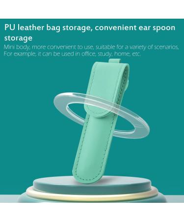Spring Ear Wax Cleaner Tool Set - Ear Curette Remover with Storage Box C-cyan - Buy Online on GoSupps.com