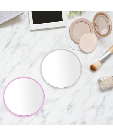 Frcolor 24 Pieces Mini Pocket Mirrors - Compact Round Makeup Mirrors in Random Colors & Patterns for On-the-Go Beauty - Buy Online on GoSupps.com