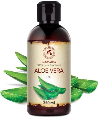 Brasilian Aloe Barbadensis Oil 250ml - Skin & Face Care - Baby Safe - Pure Aloe Vera Oils - Buy Online on GoSupps.com
