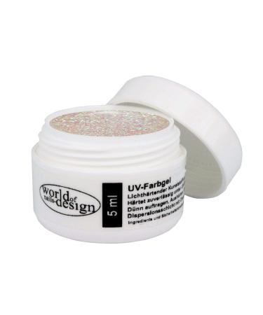 World of Nails-Design Glitter UV Gel 5ml (Changing)