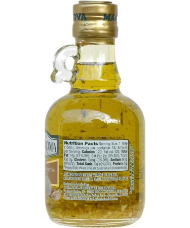 Mantova Grand'aroma Garlic Flavored Extra Virgin Olive Oil 8 Lb (Pack of 6) - Buy Online on GoSupps.com