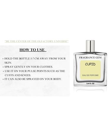 Fragrance Gem Cupid Liquid Perfume For Men & Women I Sweet & Spicy Oudh Eau De Parfum - 100 Ml pack of 2 - Buy Online on GoSupps.com