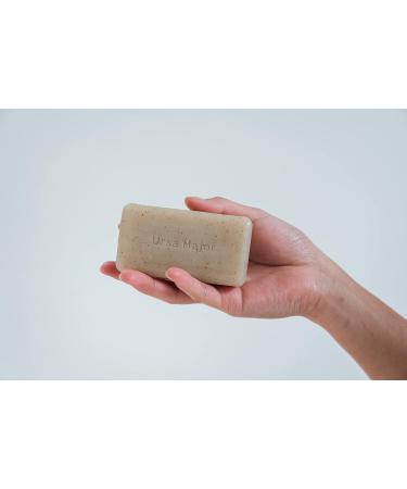 Ursa Major Morning Mojo Bar Soap | Exfoliating Soap with Peppermint, Eucalyptus & Rosemary | 5oz | For Men & Women - Buy Online on GoSupps.com