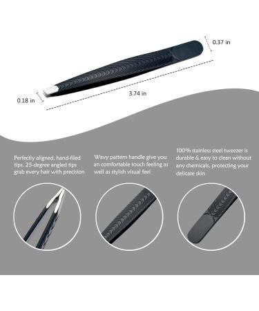 Fitdon Eyebrow Set: Stainless Steel Tweezers Scissors Brush & Razors | 6-Piece Grooming Kit for Perfect Eyebrows - Buy Online on GoSupps.com