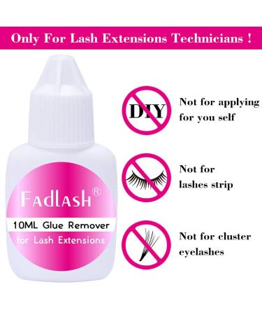 FADLASH Eyelash Extension Remover 10ml - Fast Dissolving Gel for Non-irritating Lash Extensions - Buy Online on GoSupps.com
