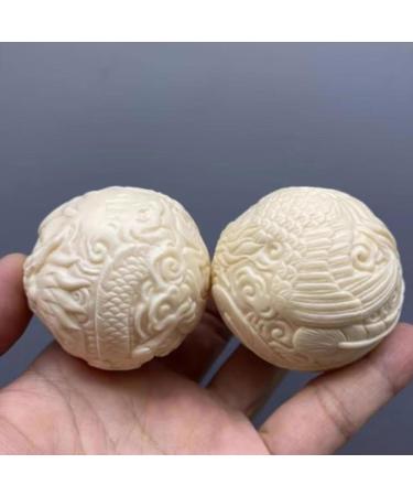 Unbit Ballstretcher & Magnetic Stress Balls - 2PCS Baoding Balls for Stress Relief & Relaxation Therapy | Yin Yang Chinese Health Exercise - Buy Online on GoSupps.com