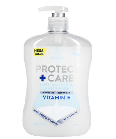 Astonish Protect and Care Kind to Skin Moisturising Anti-Bacterial Hand Wash Soap 650ml Vitamin E Fresh