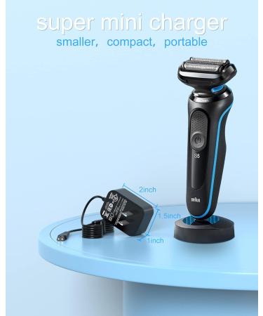 VHBW Replacement for Braun Charger Cord 12V Compatible with Braun Shaver Series 1/2/3/4/5/6/7/9 XT5 Charger for 3020S 5018S 3040S 492-5214 Razor Charging - Buy Online on GoSupps.com
