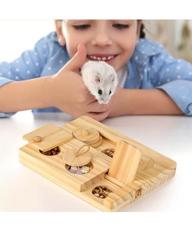 6-in-1 Guinea Pig & Hamster Toy Set | Wooden Accessories for Small Animals | Ideal for Rabbits Chinchillas & More - Buy Online on GoSupps.com