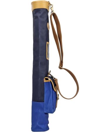 Tourbon Foldable Canvas and Leather Golf Club Bag - Ideal for Course Practice and Travel - Buy Online on GoSupps.com