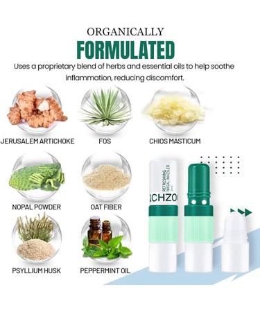 ConstiCare Constipation Relief Inhaler Constipation Relief Nasal Inhaler Natural Relief from Constipation Effective Relief Digestive Issues and Bloating (5PCS) - Buy Online on GoSupps.com