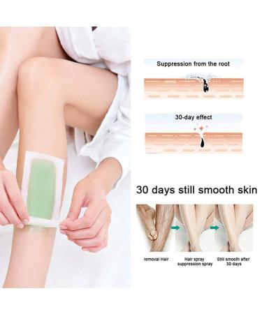 Hair Removal Wax Strip Set - 16 Body Stripes for Face Legs Arms & Bikini - 94g Kit - Buy Online on GoSupps.com