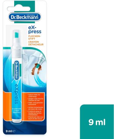 Dr. Beckmann eXpress Stain Pen - Best On-the-Go Stain Remover | Quick & Easy 9ml Solution | International Shipping Available - Buy Online on GoSupps.com