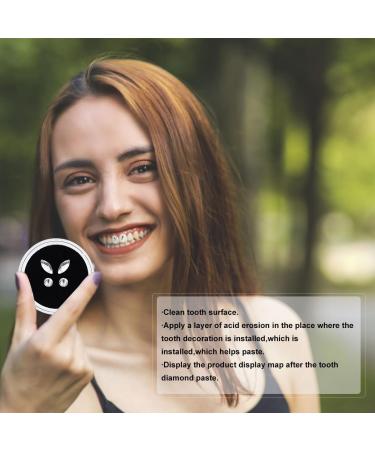 Tooth Crystal Jewelry - Fashionable Dental Decorations | 4pcs Box for Nail & Teeth Art - Buy Online on GoSupps.com