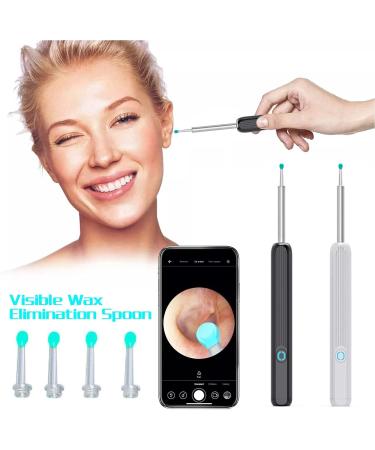 Wireless Smart Visual Ear Cleaner | 1080P Camera | Ear Wax Removal Tool | IP67 Waterproof | Black - Buy Online on GoSupps.com
