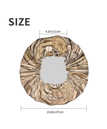 Rustic Rocks Brick Wall Printed Shower Cap - Waterproof, Fits All Head Sizes and Hair Textures - for Women - Buy Online on GoSupps.com