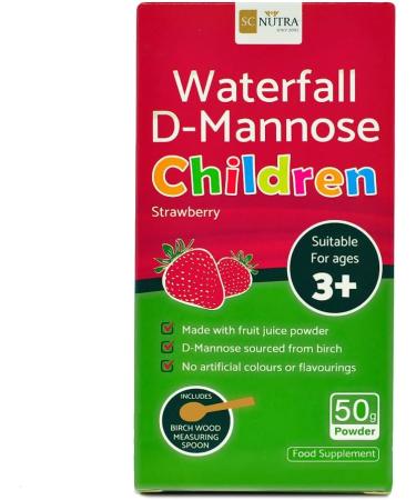 Waterfall D-Mannose Children Strawberry - Natural Kids D-Mannose from Birch - SC Nutra - Buy Online on GoSupps.com