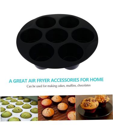 Ciieeo 1pc Silicone Cake Cup Popsicles Molds Pastry Molds DIY Baking Molds Silicone Air Fryer Kitchen Bakeware Mini Cupcake Baking Tart Pans Fondant Molds Eggs Muffin Silica Gel Bun Box 15.5X15.5X4CM As Shown - Buy Online on GoSupps.com