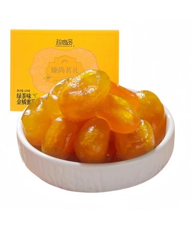 MKSDDF MKSDDF - Preserved Dried Fruit Healthy Fruit Snacks Asian Snacks Chinese Snacks Fruit Snacks Gift Box of Preserved Fruit 120g/box (kumquat preserves)