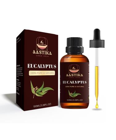 Aastika Eucalyptus Essential Oil 100% Pure & Natural 100ml Bottle