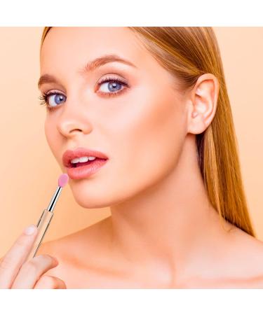 Lusofie Silicone Lip Brush Set - 6pcs Reusable Applicators for Lip Mask, Lipstick, and Gloss - Buy Online on GoSupps.com