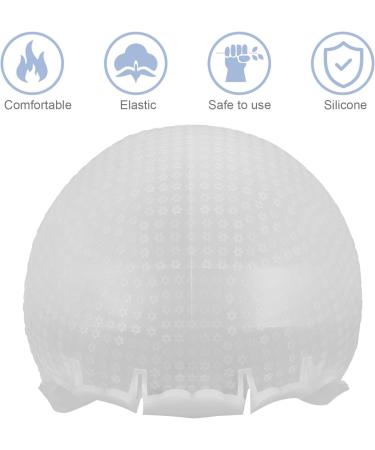 Healifty Bonnet Illuminateur en Silicone avec Perforations Taille Standard Motif toile R utilisable pour Coloration et M ches de Cheveux Capuchon de Teinture Capillaire Confortable - Buy Online on GoSupps.com