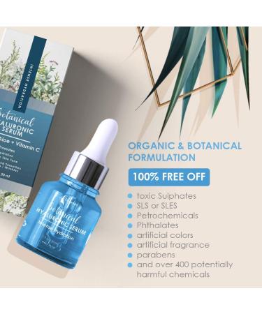 Zone 365 Hyaluronic Acid Serum with Vitamin C & E - Intense Moisture & Hydration for Face â€“ 1 fl oz - Buy Online on GoSupps.com