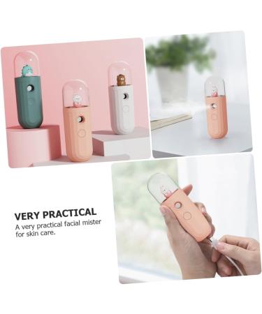 minkissy Humidifier Hydrating Instrument Portable Face Humidifier Cool Mist Sprayer USB Facial Mister Face Mister Sprayer Steamer for Facial Face Beauty Tools Beauty Instrument Pc Pink Care - Buy Online on GoSupps.com