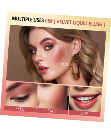 CANIGHT 5pcs Blush Makeup Face Sheer Flush Creamy Eyeshadow Facial Beauty Cosmetic Pigment Pigment - Buy Online on GoSupps.com