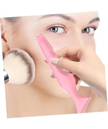 NOLITOY 3pcs Silicone Beauty Ruler Purple Eyeliner Pencils Beauty Tools Lipstick Mascara Drawing Aid Massage - Buy Online on GoSupps.com