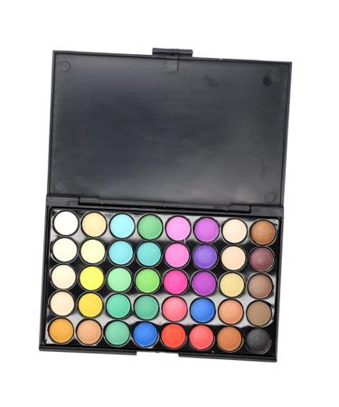 Beavorty 40 Shadow Combination Makeup Eye Pallet Colors Cosmetic 1 count (Pack of 1) As Shown