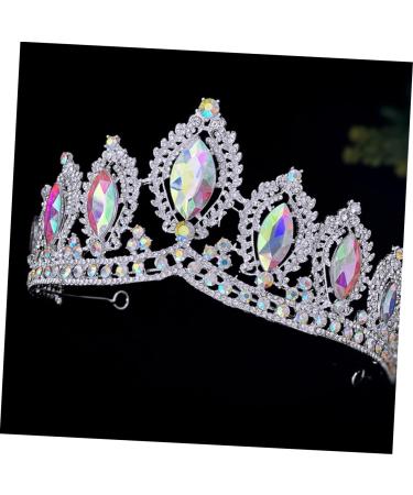 CANIGHT Crown Hair Accessory Wedding Headpiece for Bride Wedding Crown for Bride Bachelorette Crown Wedding Hair Accessories Crown for Bride Wedding Bridal Crown Birthday Crown Rhinestone - Buy Online on GoSupps.com