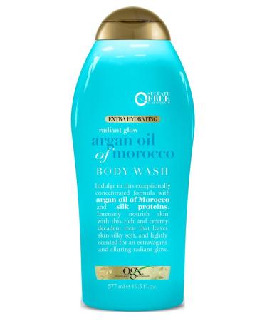 Ogx Body Wash Argan Oil Of Morocco 19.5 Ounce (577ml) (2 Pack)