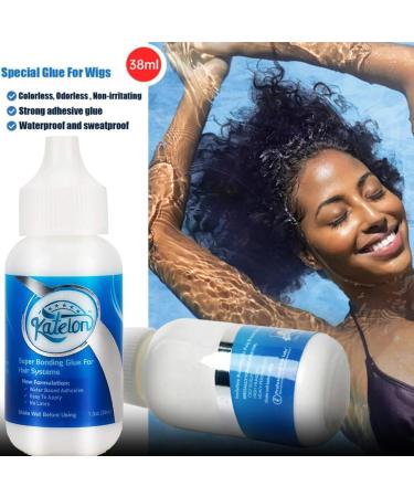 Wig Glue for Lace Wigs - 1.3oz Invisible Bonding | Firm Hold Latex-Free Waterproof | Secure Natural-Looking Hairpieces - Buy Online on GoSupps.com