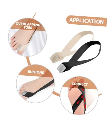 STAHAD 2pcs Toe Separator Orthotics - Premium Foot Separator for Plantar Fasciitis and Bunion Relief - Toe Spacer and Pedicure Tool - Assorted Colors - 25.3x2.3cm - Buy Online on GoSupps.com