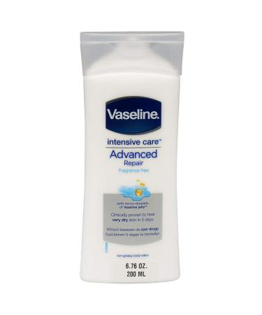 Vaseline Intensive Rescue Moisture Locking Body Lotion Unfragranced 200ml Pack of 3 200 ml (Pack of 3)