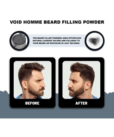 Hairline Powder (Black) - Instant Hair Concealer for Root Cover Bald Spot & Beard Filler | 48Hr Water-Resistant Solution - Buy Online on GoSupps.com