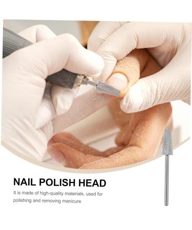 JECOMPRIS Nail Polisher Nail Polishing Heads Nail Beauty Tools Manicure Supplies Nail File Bits Tool Nail Cleaner Tool Manicure Polishing Tools Nail Gel Drill Bit Nails Tools Tungsten Steel 1 - Buy Online on GoSupps.com