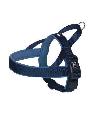 Nobby Norwegian harness Classic Preno blue / blue L: 75-98 cm + 62 cm W: 40/45 mm 1 piece 75 - 98 cm+62 cm/40 45 mm blue