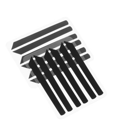 Healeved 6 Pairs Eyelash Extension Eyelash Lift Eyelashes Lifting Eyelashes Lift Pads Lifting Eyelashes Lash Lift Tool Eyelashes Lift Kit Lash Lift Kit Eyelashes Lifter Lash Lift Rods Black 6.00X0.60X0.10CM
