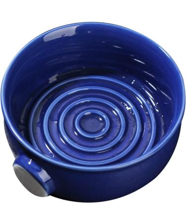 Awydky Ceramic Shaving Bowl - Dark Blue & Wide Mouth Design | Perfect for Men s Cream Shaving International Shipping Available - Buy Online on GoSupps.com